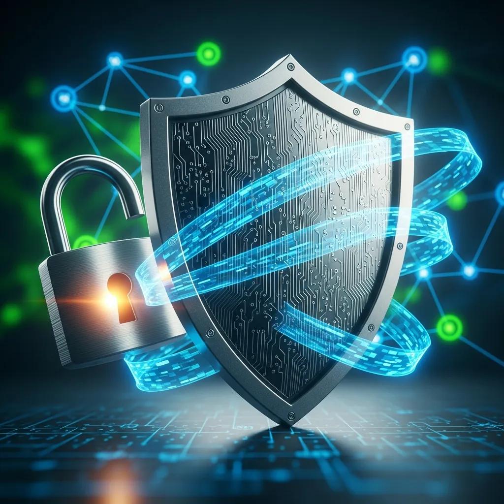 Cybersecurity solutions protecting business data in a digital landscape