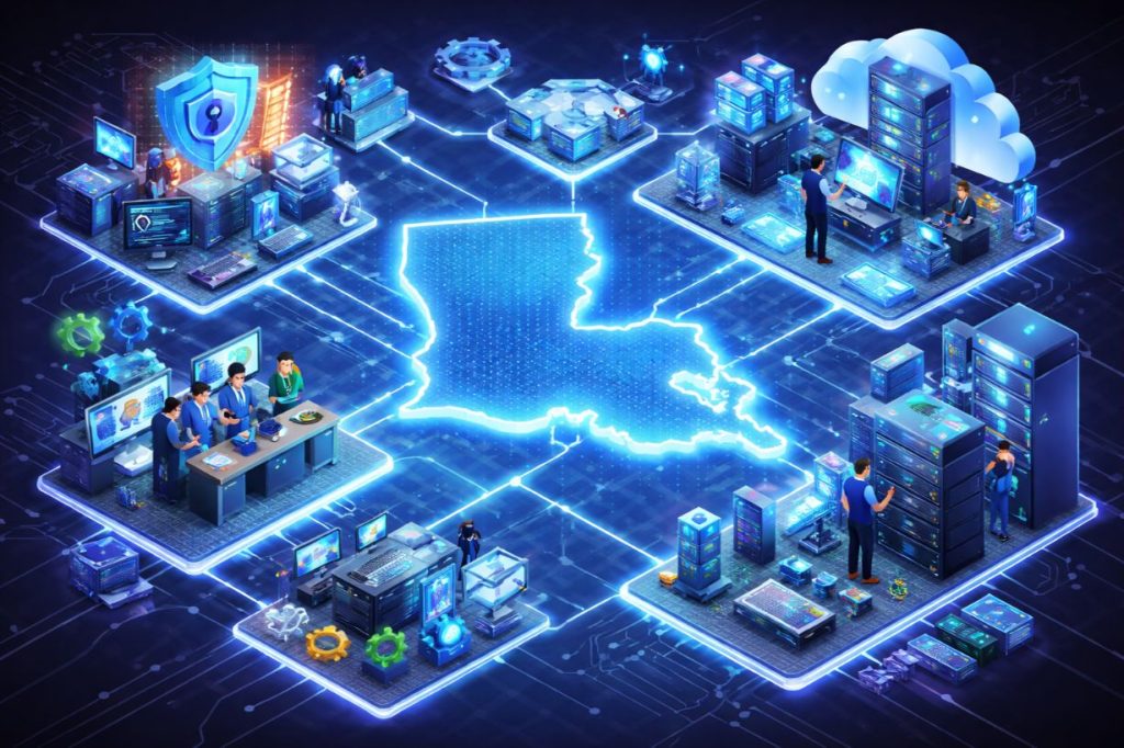 Core Components of Managed IT Services in Louisiana