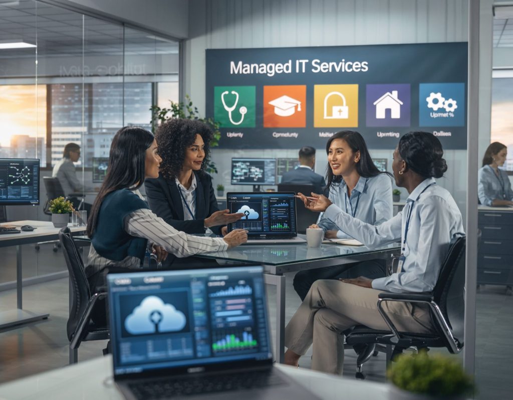 Core Components of Managed IT Services in California